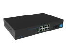 Hanwha - SKY-SW10g-001 - Switch SW10g (8 Port Gigabit PoE+ Switch with 2xSFP, 802.3af (max 15.4W), 802.3at (max 30W), max power budget 125W, 10/100/1000 Mbps)