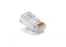 Platinum Tools - 100011C - EZ-RJ45 Cat6 Combo. Connector/Strain Relief (30ea). Clamshell.