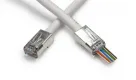 Platinum Tools - 100020 - EZ-RJ45 Shielded Cat5e/6, (Internal Ground). 50/Bag.