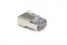 Platinum Tools - 100021C - EZ-RJ45 Shielded Cat5e/6, (Internal Ground). 10/Clamshell.