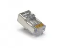 Platinum Tools - 100021C - EZ-RJ45 Shielded Cat5e/6, (Internal Ground). 10/Clamshell.