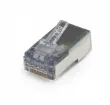 Platinum Tools - 100048C - ezEX38 Cat5E Shielded, RJ45 Internal Grnd. 25/Clamshell.