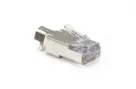 Platinum Tools - 105022 - EZ-RJ45 Shielded, External Ground. Pkg 100pc/Bag.