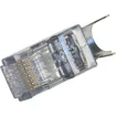 Platinum Tools - 105029 - ezEX48 Cat6A Shielded RJ45 External Ground Connectors, 100/Bag.