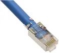Platinum Tools - 106198C - RJ45 Cat6A 10Gig Shielded Round Stranded 2 Prong w/Liner. 10/Clamshell.