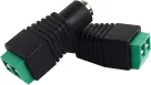 BP0037M 12VDC Screw Terminal Plug Male