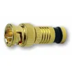 Platinum Tools - 18235 - BNC Type RGB Compression 24AWG Gold Plated Connectors (Bulk Package 25Pc/Bag)