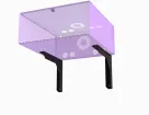 Kendall Howard - 1917-3-002-00 - DVR VCR Wall Mount Bracket Kit 