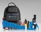Jonard Tools - TK-107B - Backpack Fiber Optic Mid Span Slit & Ring Tool Kit (1.2 mm-18.2 mm)+