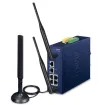 Planet - LCG-300W-US - Industrial LoRaWAN Wireless Gateway with 5-Port 10/100/1000T
