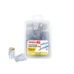 Simply 45 - S45-1501 - Pass Through Blue Tint, Cat5e UTP, 50pc Clamshell 