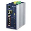 Planet - IGS-5225-4UP1T2S - Industrial L2+ 4-Port 10/100/1000T 802.3bt PoE + 1-Port 10/100/1000T + 2-Port 100/1000X SFP Managed Switch