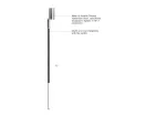Jonard Tools - CTW-71612 - F Connector Torque Wrench Shaft, 12"