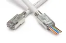 Platinum Tools - 202036BLJ - EZ-RJ45 Cat6 Strain Reliefs - Blue 100/Jar