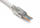 Platinum Tools - 202036WHJ - EZ-RJ45 Cat6 Strain Reliefs - White 100/Jar