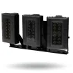 Digital Watchdog - DW-ILHYBIP850 - Hybrid 850nm Infra-red Illuminator and White Light, High Power Dual Core LEDs, with 614' coverage distance. Interchangeable lens packs to deliver a variety of angles out of the box. Built in web browser interface fo