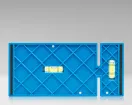 Jonard Tools - WTL-34 - Wall Box Template & Level for Old Work 3&4 Gang Electrical Box.