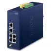Planet - LCG-300-US - IP30 Industrial IoT LoRaWAN Gateway with 5-Port 10/100/1000T - US915 MHz