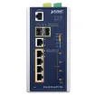 Planet - IGS-5225-4UP1T2S - Industrial L2+ 4-Port 10/100/1000T 802.3bt PoE + 1-Port 10/100/1000T + 2-Port 100/1000X SFP Managed Switch