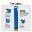 Rip-Tie - RLH-045 - One Inch Wide Rip-Lock CableWrap 1" x 4.5