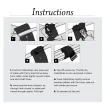 Rip-Tie - H-21-WO - One Inch Wide Original CableWrap with Write-On Pull Tab 1" x 21