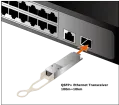 Planet - QSFP-40G-LR4 - 40GBASE-LR4 QSFP+ Fiber Transceiver (Single mode, LC, 1310nm, DDM) - 10km