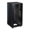 Kendall Howard - 3100-3-024-27 - 27U LINIER® Server Cabinet - Glass/Vented Doors - 24" Depth