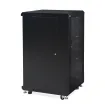 Kendall Howard - 3103-3-024-22 - 22U LINIER® Server Cabinet - Glass/Glass Doors - 24" Depth