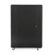 Kendall Howard - 3108-3-001-27 - 27U LINIER® Server Cabinet - Solid/Solid Doors - 36" Depth