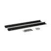 Kendall Howard - 3150-3-002-15 - 15U LINIER® Wall Mount Vertical Rail Kit - 10-32 Tapped