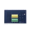 Planet - IGS-5225-8P4S-12V - Industrial L2+ 8-Port 10/100/1000T 802.3at PoE + 2-Port 100/1G SFP + 2-Port 100/1G/2.5G SFP Managed Ethernet Switch w/ 12V Booster