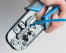 Jonard Tools - UC-4569 - 6-In-1 RJ45, RJ11/12 Modular Pass Through Crimping Tool For Cat3, Cat5/5e, And Cat6 Cables