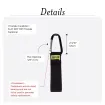 Rip-Tie - LGC-16-G04 - 1-1/2 Inch CableCarrier-LG with 4.5 Inch Heavy Duty Locking Carabiner Multi-Color Pack 1.5" x 16