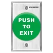 Seco-Larm - SD-7283-GSP - Request-to-Exit Plate with Pneumatic Timer – Large Green Mushroom