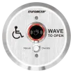Seco-Larm - SD-9563-KSVQ - 6″ Round IR Wave-to-Open Sensor with Manual Override