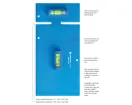 Jonard Tools - WTL-34 - Wall Box Template & Level for Old Work 3&4 Gang Electrical Box.