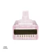 Simply 45 - S45-1700P - PROSeries Pass Through Red Tint, Hi/Lo Stagger - Cat6/6a UTP with Cap45 - 100pc Jar