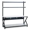 Kendall Howard - 5000-3-200-96 - 96" Performance 200 Series LAN Station - Folkstone