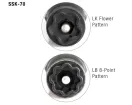 Jonard Tools - SSK-70 - Star Key For LK & LB