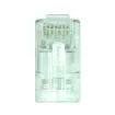 Simply 45 - S45-1601P - PROSeries Pass Through Green Tint - Cat6 UTP with Cap45 - 50pc Clamshell