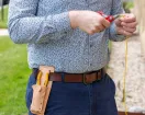 Jonard Tools - TK-355 - Fiber Stripper & Kevlar® Shears Kit, Leather Pouch