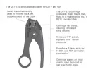 Jonard Tools - UST-135 - Coax Strip Tool, RG11 Coax W&Wo Stop