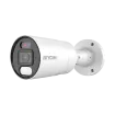 AVYCON - AVC-NDB51F28 - 5MP (2592x1944), H.265+ Bullet IP Active Deterrence Full Color Camera, True WDR, AI, InfiniteColor™, 5MP@30FPS, Triple Stream, 2.8mm Lens, MicroSD, Onvif, DC12V / PoE, IP67, White