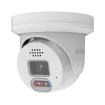 AVYCON - AVC-NDE81F28 - 8MP (3840x2160), H.265+ Turret IP Active Deterrence Full Color Camera, True WDR, AI, InfiniteColor™, 8MP@30FPS, Triple Stream, 2.8mm Lens, MicroSD, Onvif, DC12V / PoE, IP67, White