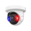 AVYCON - AVC-NPE81F180 - 8MP (4K), H.265+ InfiniteColor, Panoramic Turret AI Diversity IP Camera, True WDR, 8MP@20FPS, Full Color (white light), Built-in Mic, Speaker (2-way), Siren, 180 Panoramic Lens, MicroSD, Onvif, DC12V / PoE, IP67, White