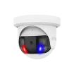 AVYCON - AVC-NPE81F2D - 8MP (4K), Dual Lens Panoramic Diversity IP Camera, 180 degrees full coverage, 4K@15fps, InfiniteColor, Active Deterrence, built-in MIC, Two-way Audio, Siren/Alarm, Self-stitching, PoE/12VDC