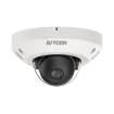 AVYCON - AVC-NPK51F28 - 5MP (2592x1944), H.265+ Flat Dome IP Camera, InfiniteStar™, True WDR, AI, 5MP@30FPS, Triple Stream, 2.8mm Lens, 66ft Smart IR's, Audio In/Out, Built-in MIC, MicroSD, Onvif, DC12V / PoE, IP67, White
