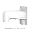 AVYCON - AVM-DUAL-WMT-L1 - Wall Mount for Large Dual Junction Box Cover for AVM-JB-DUAL-US1 or AVM-JB-DUAL-UL1, requires AVM-DUAL-CVR-L1 or AVM-DUAL-US1