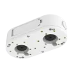 AVYCON - AVM-JB-DUAL-US1 - Dual Junction Box for all NDAA small vandal domes with fixed lens models, built-in 2 port PoE switch allows 2 cameras to work using 1 cable, plug and play with Diversity series 4K NVR