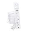 Cyber Power - B625 - 25' Cord Essential Surge Protector 1500J, White
